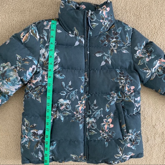 Anthropologie floral puffer coat size XS. EUC - Picture 6 of 8